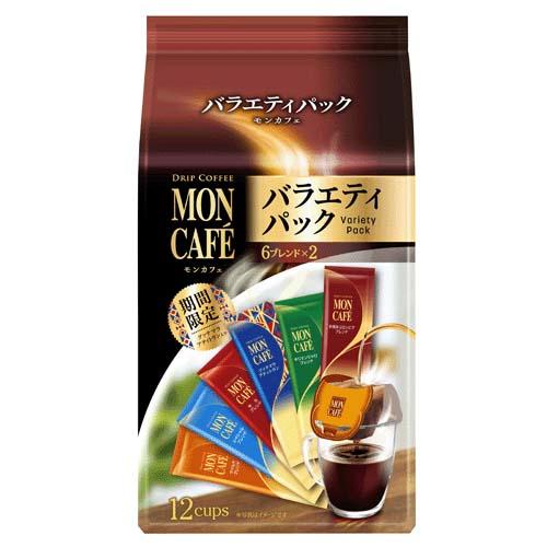 【168JAPAN】日本代購 片岡咖啡 濾掛 MON CAFÉ 12入 6種口味 濾掛式咖啡 掛耳式