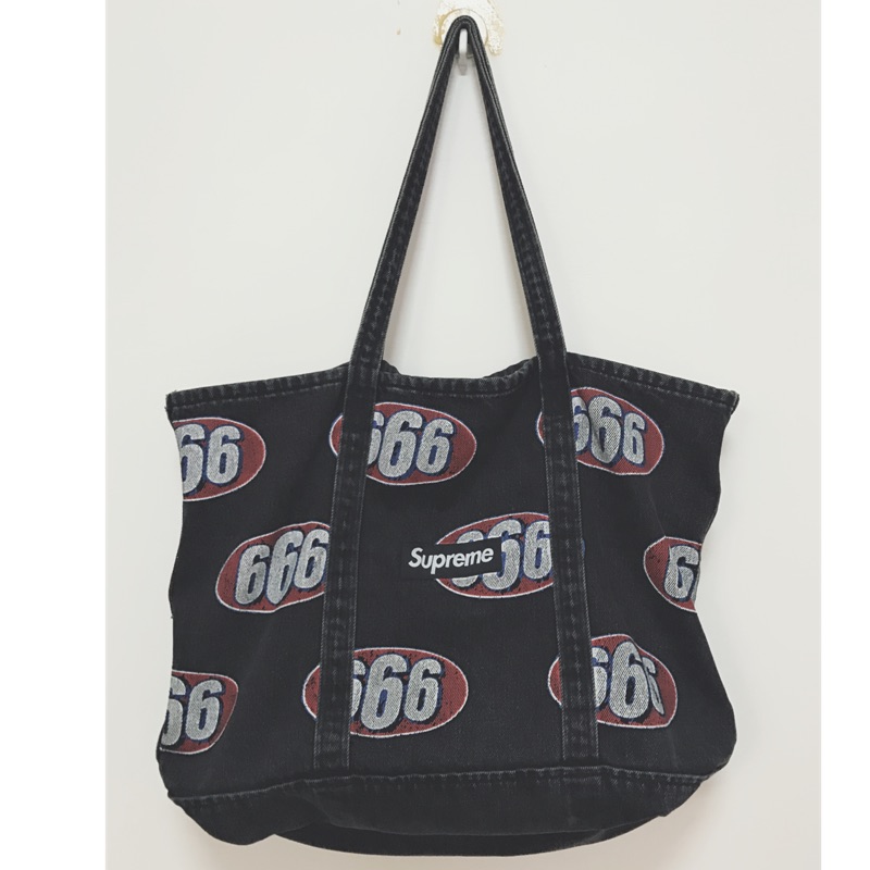 supreme 666 tote bag
