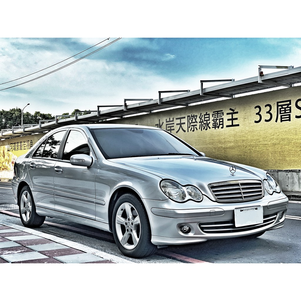 M Benz C200k W203 實跑7萬原鈑件機械增壓 蝦皮購物