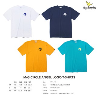 LESSTAIWAN ▼ Mark Gonzales CIRCLE ANGEL LOGO T-SHIRTS