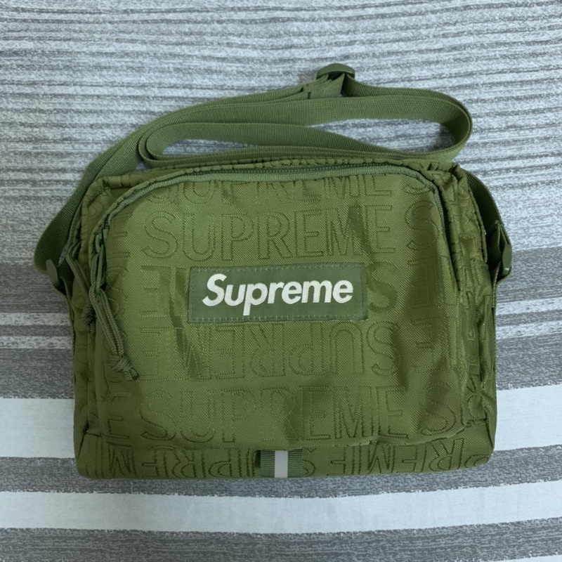 ［二手］Supreme 46th 綠 肩包 小包