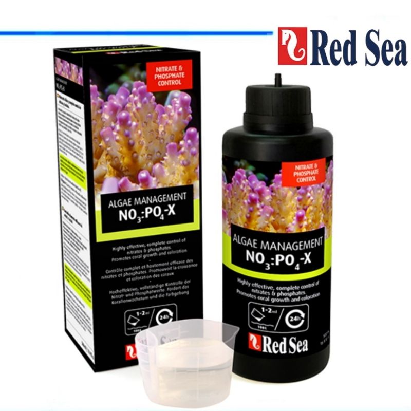 【RED SEA 紅海】以色列NO3、PO4去除劑 除藻劑500ml/1L(用於減少硝酸鹽和磷酸鹽的完整、珊瑚礁安全)