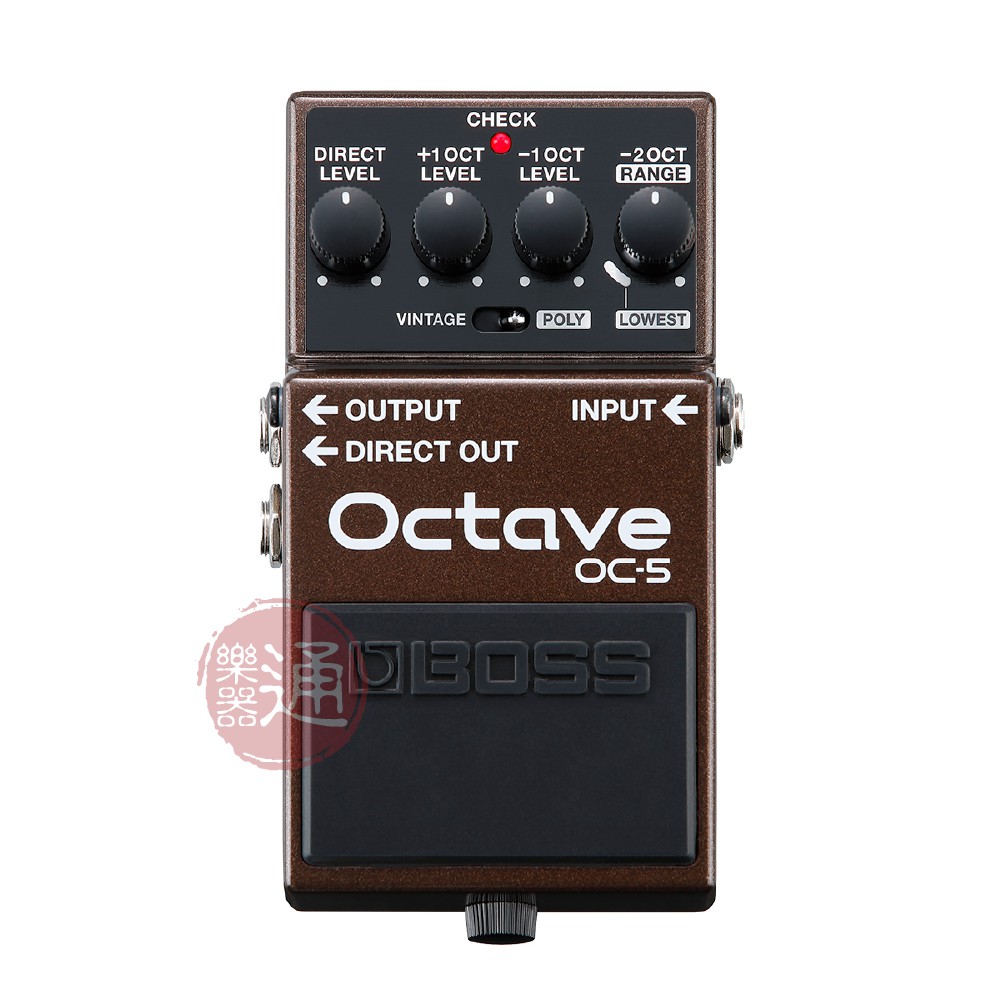 BOSS / OC-5 八度音效果器(Octave)【樂器通】