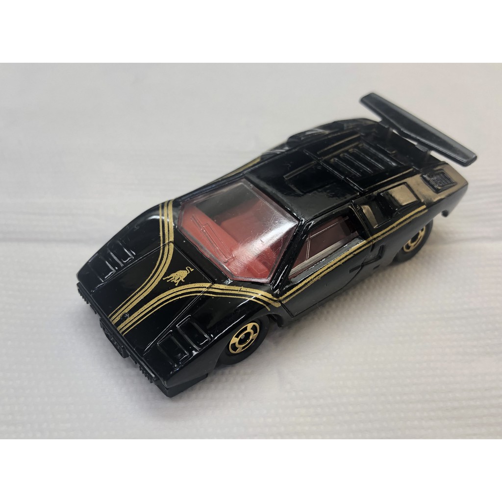 Tomica 日本製 no.F50 LAMBORGHINI COUNTACH LP500S 黑色 藍寶堅尼 絕版 無盒