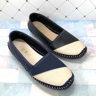｛專業鞋店｝流行女鞋.255.撞色拼接平底鞋.休閒鞋.懶人鞋.圓頭.MIT臺灣製.女鞋🌟特價產品🌟
