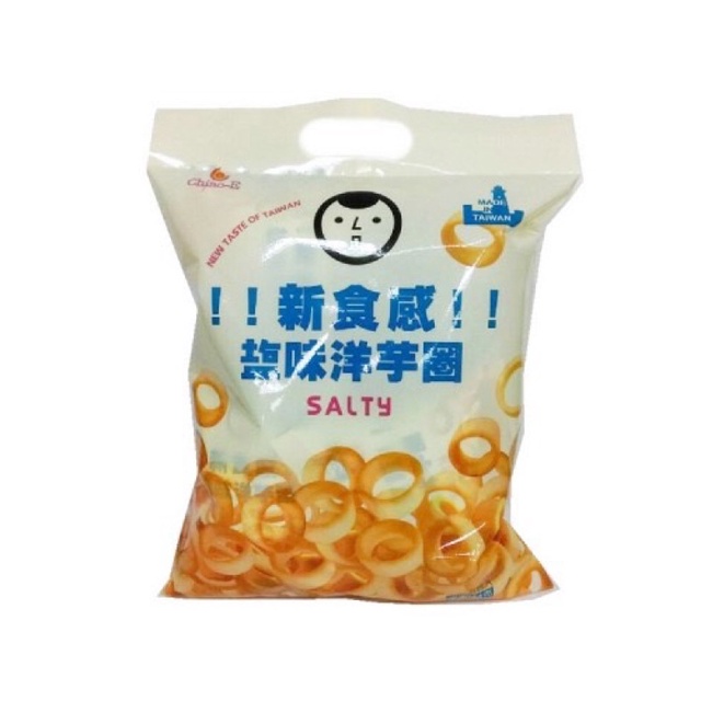 巧益_ 新食感洋芋圈 鹽味/海苔口味 144g