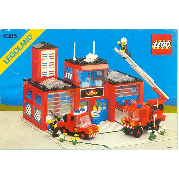 LEGO 樂高 6385 Fire House-I 消防局