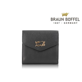 【寧寧精品】台中30年皮件店 BRAUN BUFFEL SUPERSTAR系列9卡短夾 BF655-404-1 女短夾區