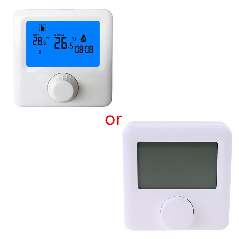Pcf* 數字可編程恆溫器溫度控制器 LCD 顯示屏適用於壁掛式鍋爐加熱系統 Dur