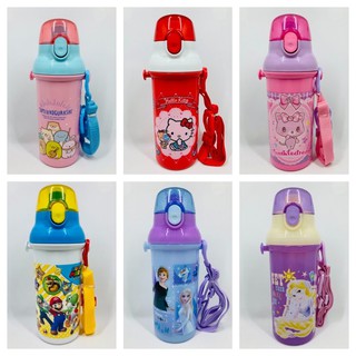 【 玩潮日貨】*現貨*2021 日本製 480ml SKATER Kitty 甜夢貓 馬力歐 直飲 兒童 彈蓋 水壺