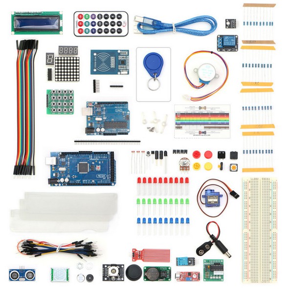 【FastgoShop】Arduino UNO R3 RFID kit + 升級版MEGA 2560 R3套件