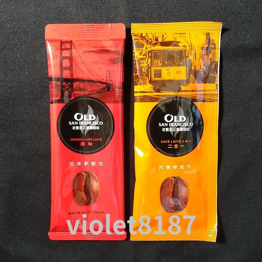 鮮一杯 老舊金山原味拿鐵三合一／老舊金山無糖拿鐵二合一20g/包（整箱125包）拿鐵咖啡[好市多限時優惠~]