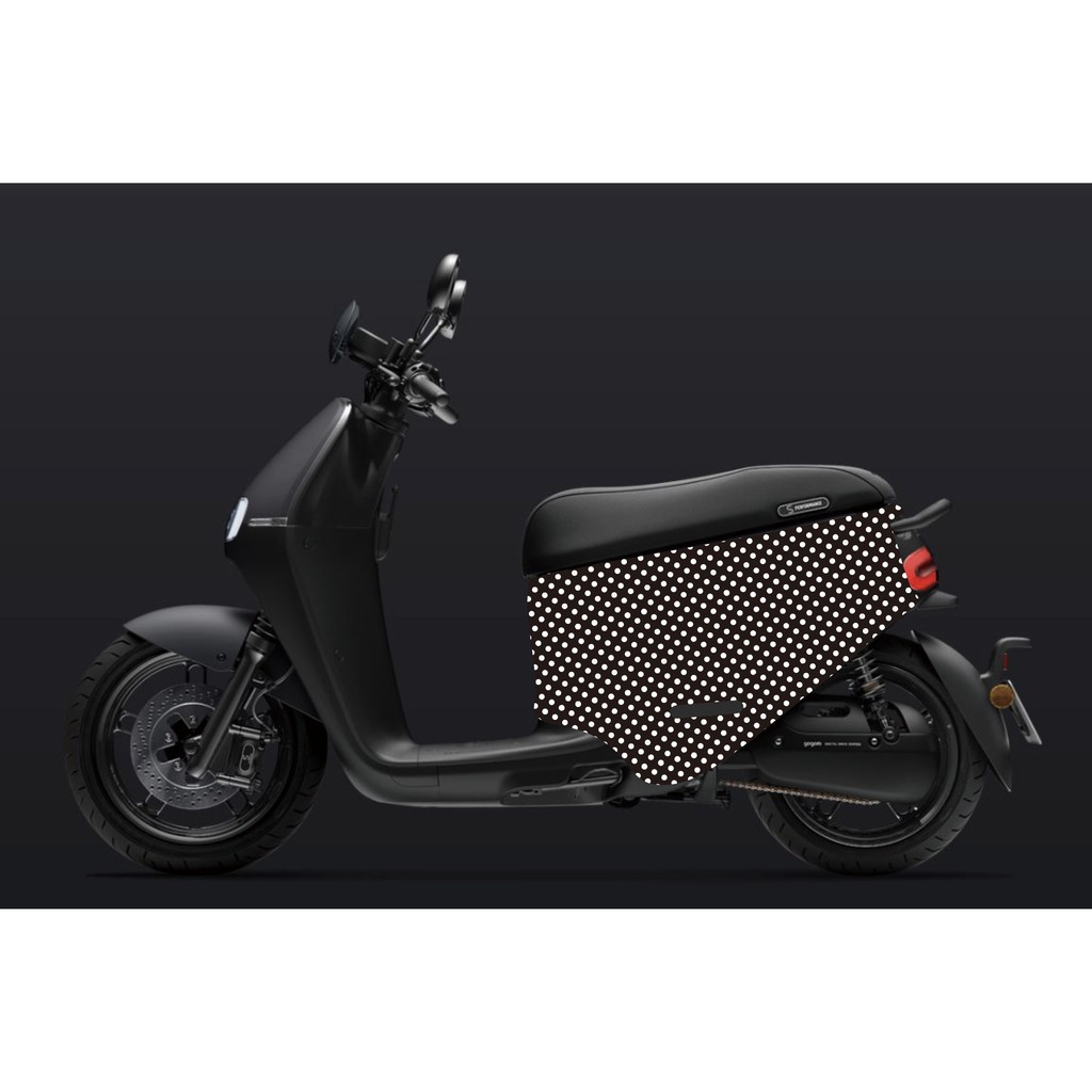 彡快速出貨彡  騎乘版 Gogoro2 專用 黑底白點點  BLR gogoro 防刮車套