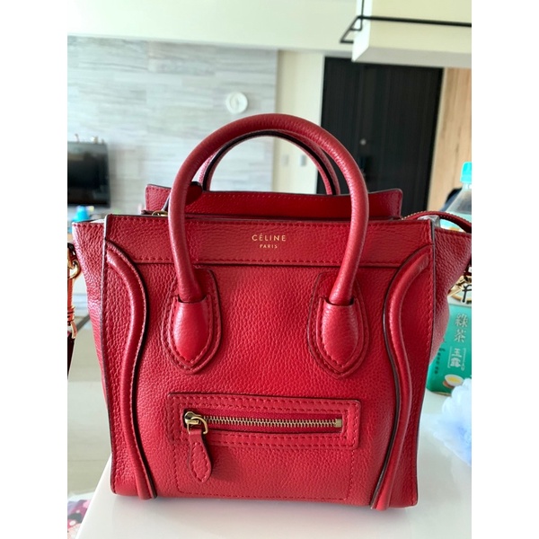 Celine CELINE nano luggage 囧臉包 迷你