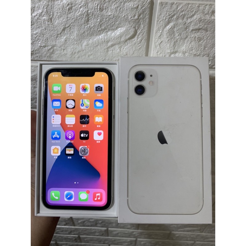 iPhone 11 64G 白色 高雄面交14500 可貼換 保固到2021/8/10