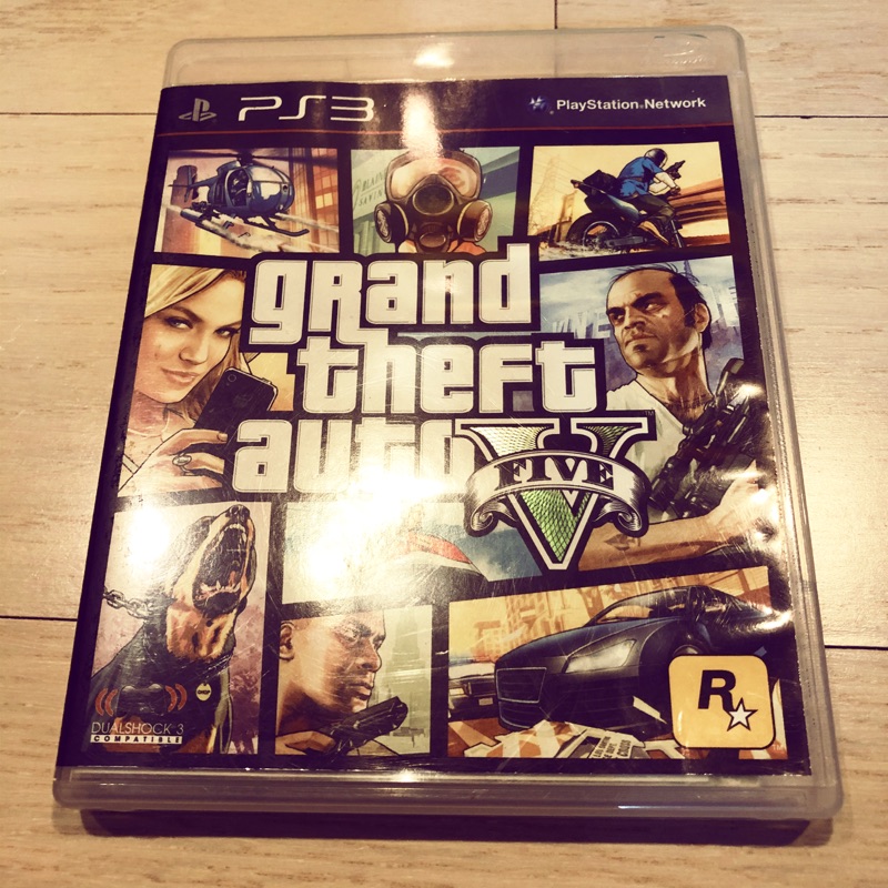 【二手遊戲】PS3 俠盜獵車手 5 - Grand Theft Auto V 中文版