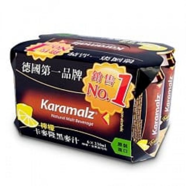 [即期良品] 德國Karamalz卡麥隆黑麥汁罐裝原味/檸檬味（330ml*6入）