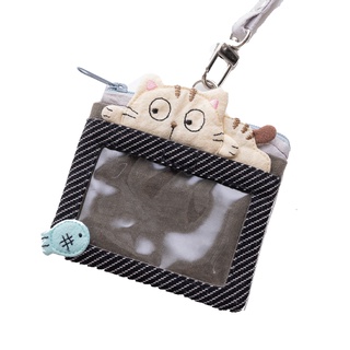 【Kiro貓】Kiro貓 多層 透明視窗 識別證套/票卡夾/零錢包【820451】