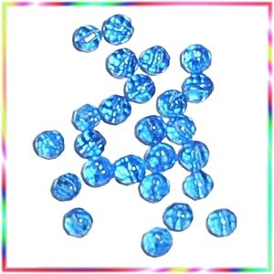 PB309水晶玻璃地球珠(每包25顆/3mm)●DIY流行飾品★材料館★>DIY串珠材料2>水晶玻璃地球珠●