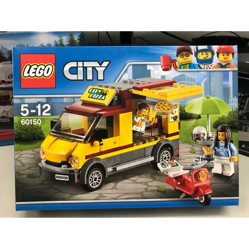 lego 60150 city pizza van