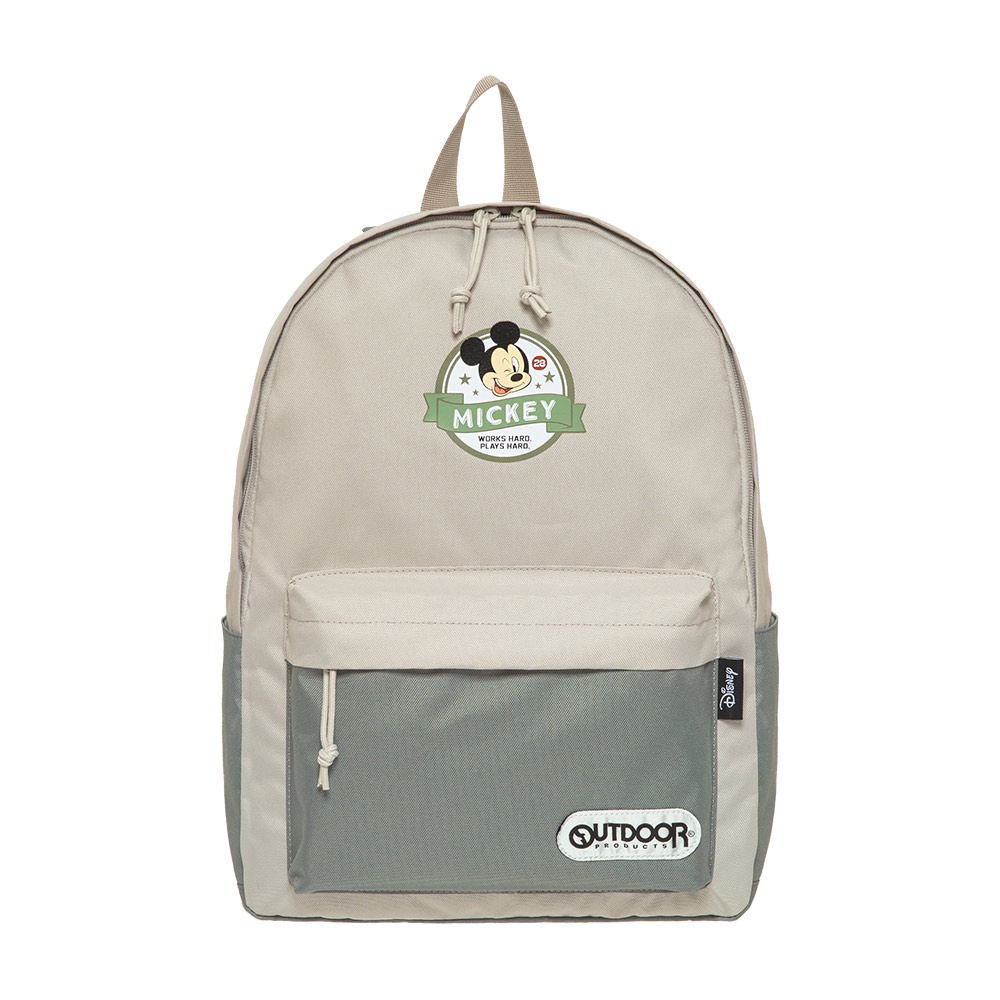 【OUTDOOR】迪士尼Disney-米奇與好朋友後背包-灰綠色 ODDY22D01GG聖誕交換禮物