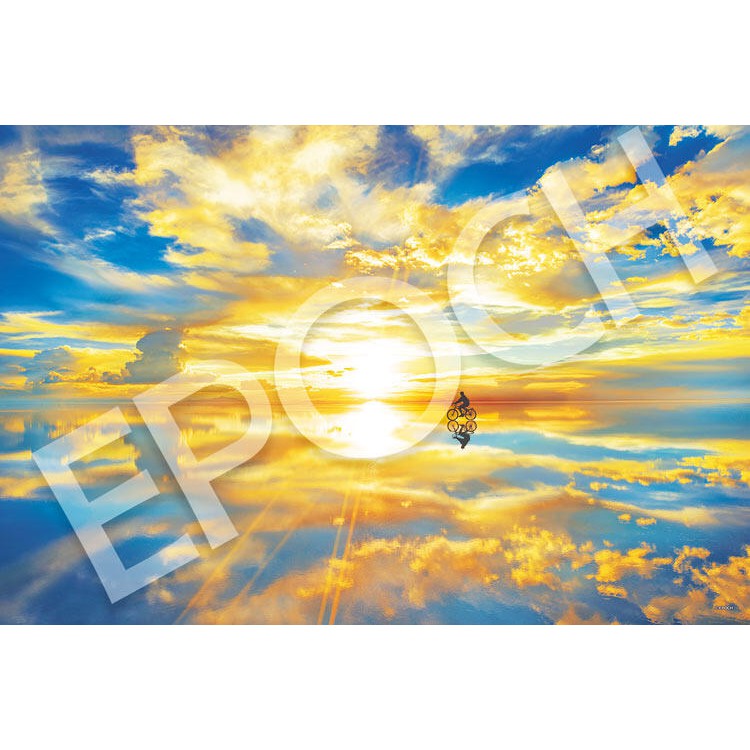 09-017 1000片日本進口拼圖 風景 南美絕景 天空之鏡 星空 玻利維亞 烏尤尼鹽湖