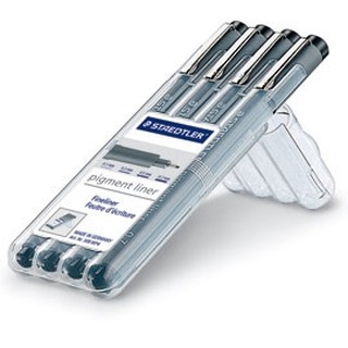 【iPen】施德樓 STAEDTLER MS308WP4 新配方防乾耐水代針筆 (4支組)