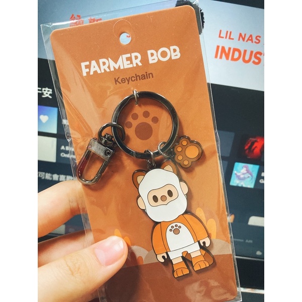 ［全新現貨］Farmer BOB BOB浣熊鑰匙扣 浣熊 尋找獨角獸 F.UN 浣熊