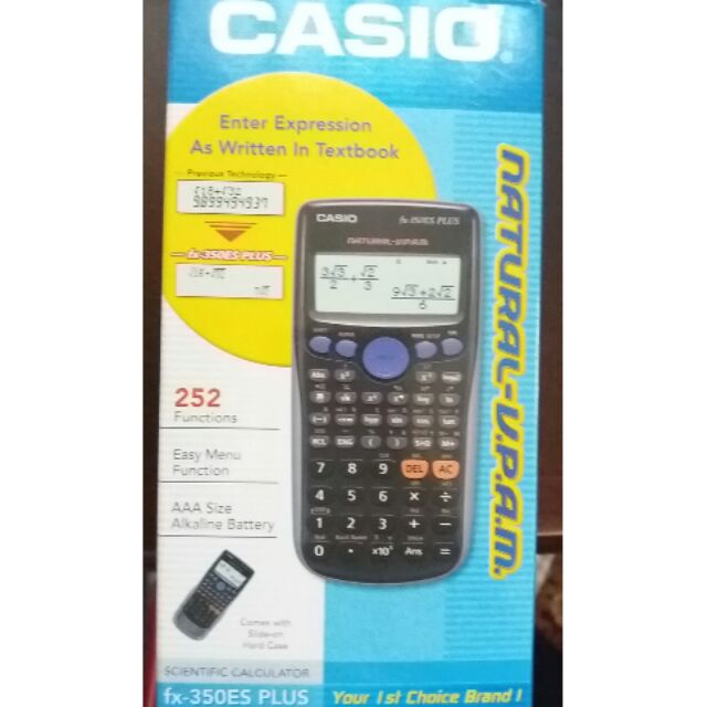 Casio 工程計算機 fx-350ES PLUS 二手
