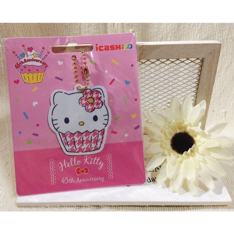 🎉［45週年系列款］🎉Hello Kitty 造型悠遊卡-KT粉紅lady icash2.0