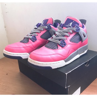 可議價NIKE GIRLS AIR JORDAN 4 RETRO (GS)