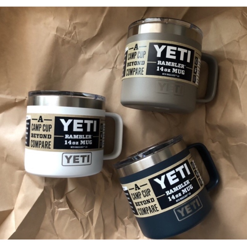 【美國代購】YETI 冰壩杯官網正貨 14盎司 可堆疊 馬克杯保冰保溫杯 RAMBLER 14oz MUG