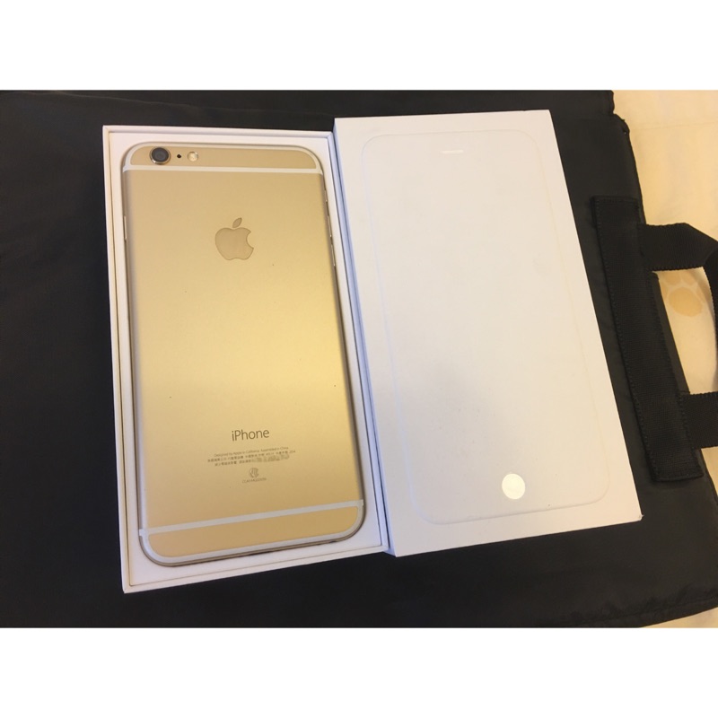 自售iphone6 plus 16g 金色金蘋果 品項優