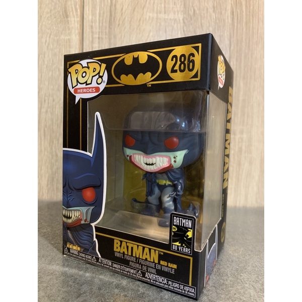 全新 現貨 FUNKO POP 286 DC 系列 吸血鬼蝙蝠俠 BATMAN 1991 80周年系列 特別版