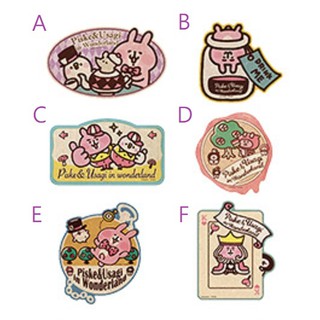 ＊FollowV＊日本文具《現貨》卡娜赫拉 Kanahei 小鳥P助 愛麗絲夢遊仙境 期間限定商品 行李箱/安全帽 貼紙