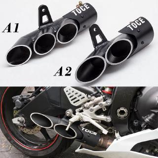 Toce 雙孔 三孔 51mm口徑通用排氣管尾段 勁戰/雷霆王/小阿魯/Jets/many/酷龍/cuxi/pgo