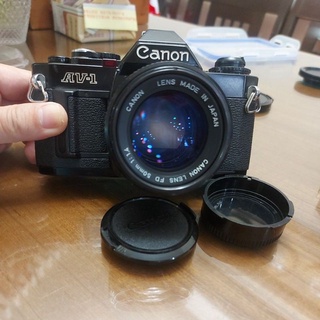 Canon 經典AV-1 + 50mm F1.4 標準人像鏡