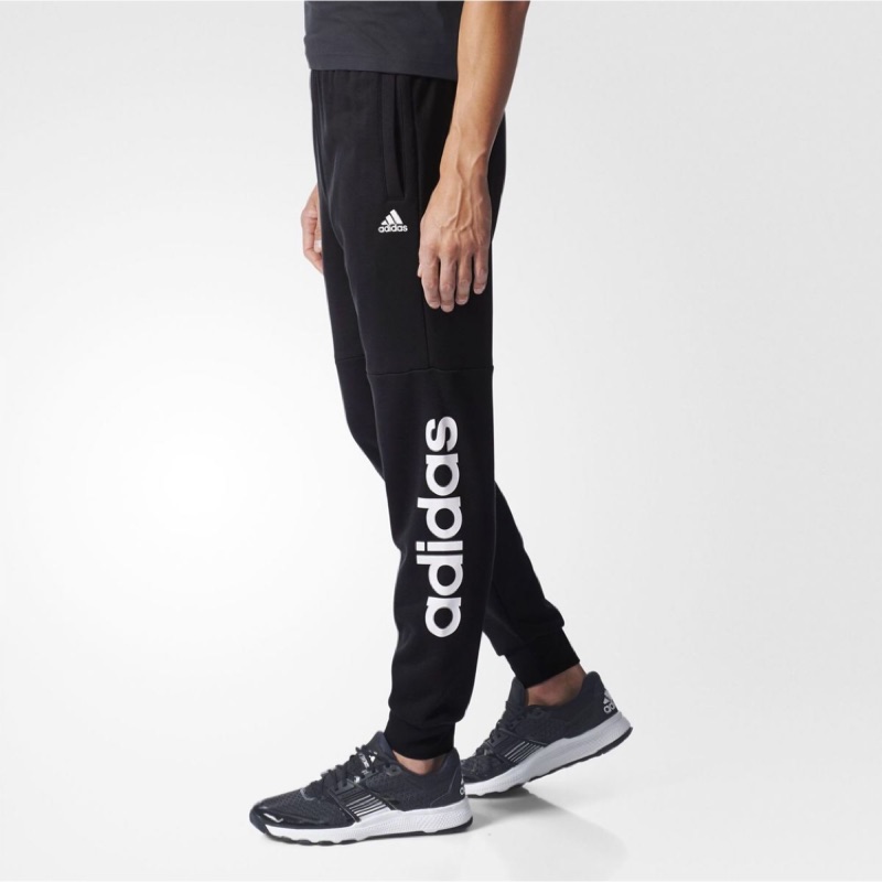 ⭐️YOZU ⭐️愛迪達adidas 男生縮口褲基本款長褲CF1343 | 蝦皮購物