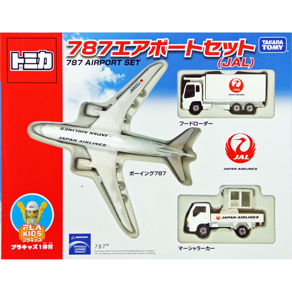 【TOMICA 】TAKARA TOMY Japan Airlines 波音787機場（JAL）