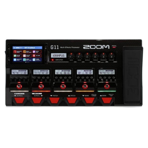【傑夫樂器行】  ZOOM G11 旗艦數位綜合效果器 綜合效果器 吉他效果器 綜效