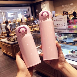 💗特惠💗 保溫杯 學生韓版水杯 可愛簡約清新大容量杯子 女ins網紅防摔創意水杯