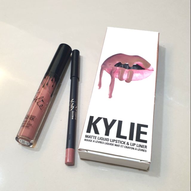 Kylie matte liquid lipstick 霧面唇膏3件組 贈Gloss一支