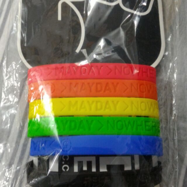2012 五月天 MAYDAY 諾亞方舟 手環 官方 限定 演唱會 最美的願望彩虹 剩6色 新品