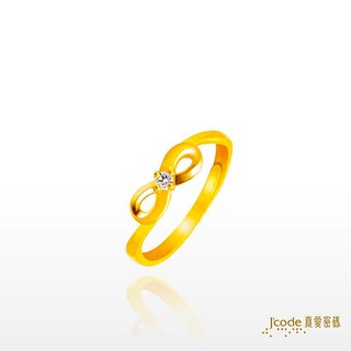 【J’code真愛密碼】無限閃耀 9999純黃金 戒指 尾戒 防小人 好運