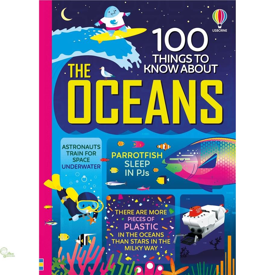 100 Things To Know About The Oceans 海洋的100個知識書（外文書）