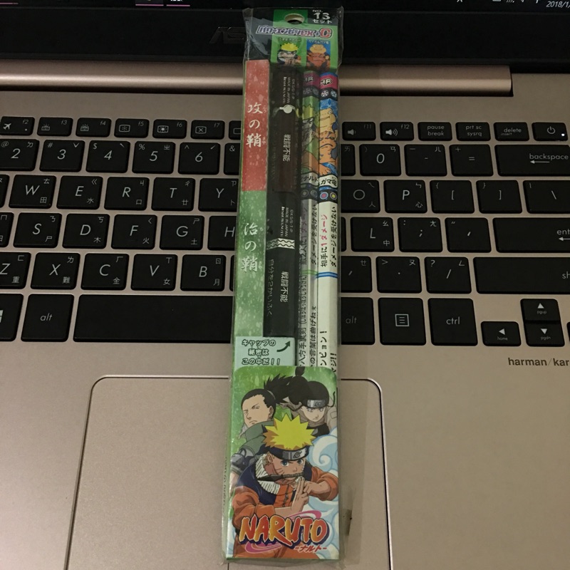 火影忍者鉛筆 全新沒用過 外包裝舊介意請勿購買 蝦皮購物