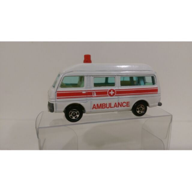 Tomy Tomica 36-2-8 日產 Nissan Caravan 救急車 日本製 無盒