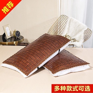 【枕套】枕頭套 加大 夏天枕套 天絲 薄枕頭套 枕巾 夏涼枕頭套麻將涼席枕套夏季乳膠記憶枕頭竹蓆枕墊單人成人竹枕巾