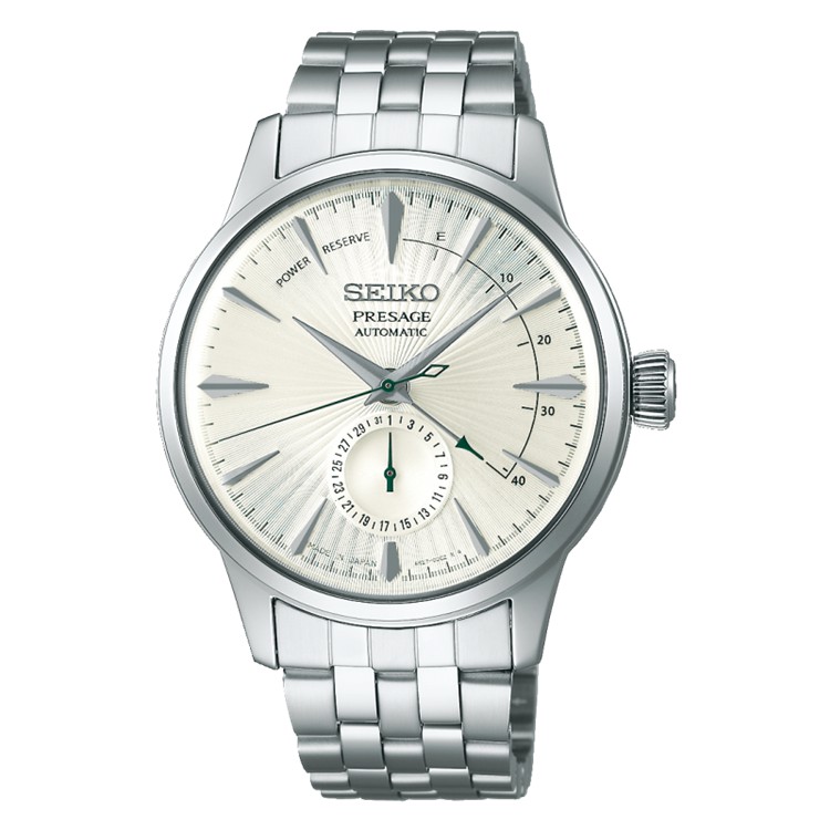 SEIKO 精工 PRESAGE 男 動力顯示機械腕錶(SSA341J1) 40.5mm  SK008