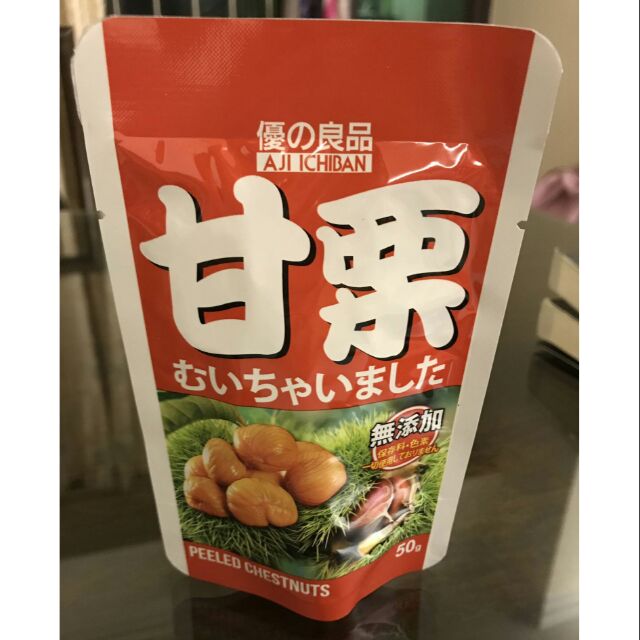 澳門代購 優的良品 甘栗 50g